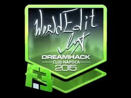 Sticker | WorldEdit (Foil) | Cluj-Napoca 2015
