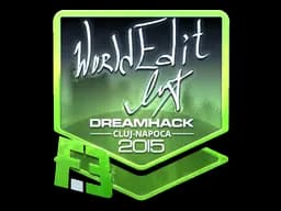Sticker | WorldEdit (Foil) | Cluj-Napoca 2015