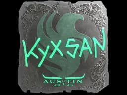 Sticker | kyxsan (Foil) | Austin 2025