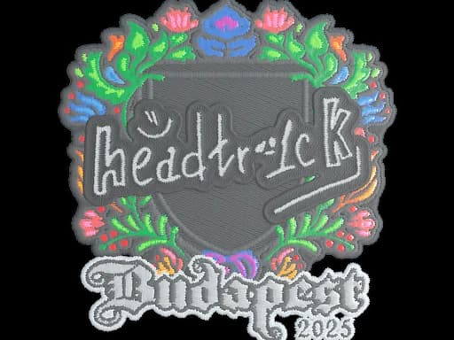 Sticker | headtr1ck (Embroidered) | Budapest 2025