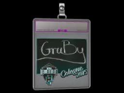 Sticker Slab | GruBy (Foil) | Cologne 2015