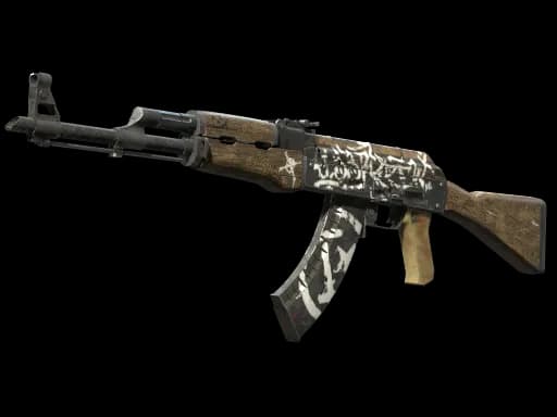 StatTrak™ AK-47 | Wasteland Rebel (Well-Worn)