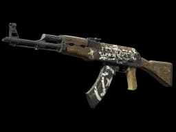 StatTrak™ AK-47 | Wasteland Rebel (Well-Worn)