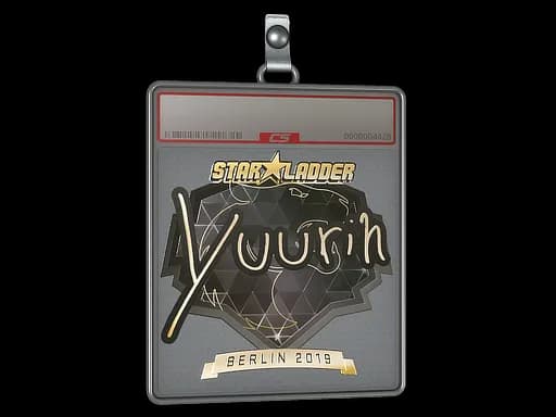 Sticker Slab | yuurih (Gold) | Berlin 2019