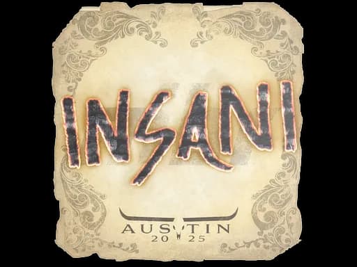 Sticker | insani | Austin 2025