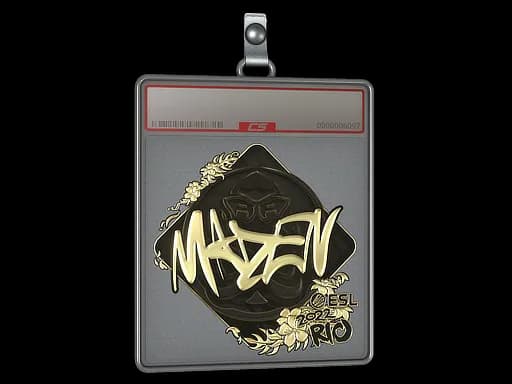 Sticker Slab | maden (Gold) | Rio 2022