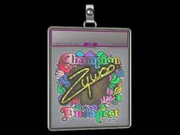 Sticker Slab | ZywOo (Holo, Champion) | Budapest 2025