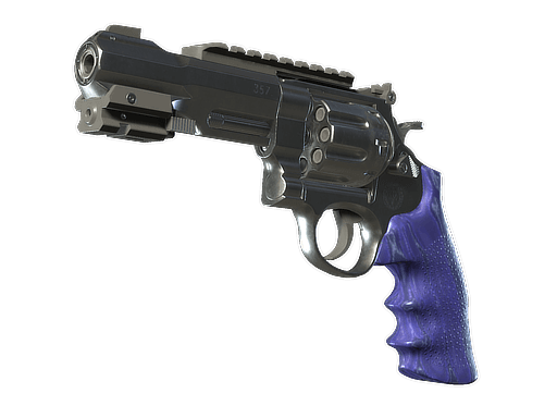 R8 Revolver | Cobalt Grip (Minimal Wear)