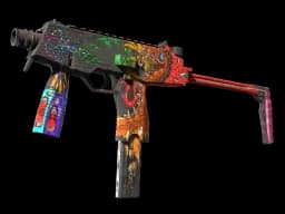 StatTrak™ MP9 | Food Chain (Battle-Scarred)