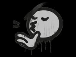 Sealed Graffiti | Chef Kiss (Shark White)