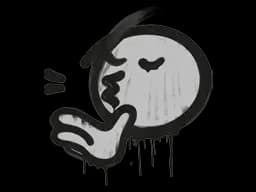 Sealed Graffiti | Chef Kiss (Shark White)