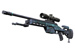 StatTrak™ SSG 08 | Mainframe 001 (Factory New)