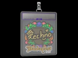 Sticker Slab | Techno4K (Embroidered) | Budapest 2025