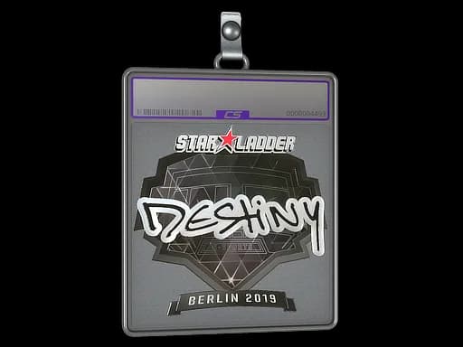Sticker Slab | DeStiNy (Foil) | Berlin 2019