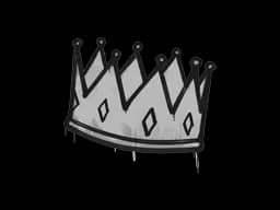 Sealed Graffiti | King Me (Shark White)