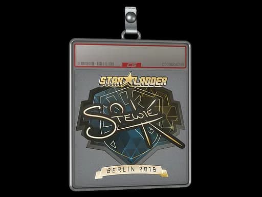 Sticker Slab | Stewie2K (Gold) | Berlin 2019