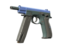 CZ75-Auto | Indigo (Well-Worn)