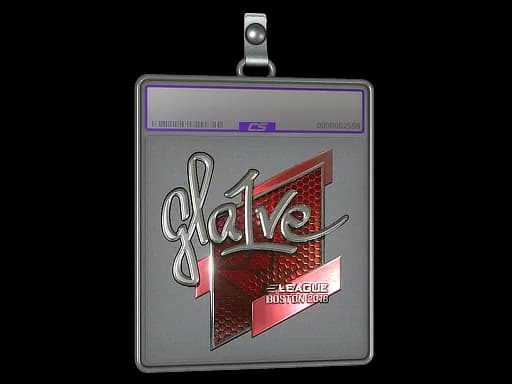Sticker Slab | gla1ve (Foil) | Boston 2018