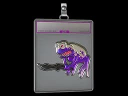 Sticker Slab | Ultraviolet Poison Frog (Foil)