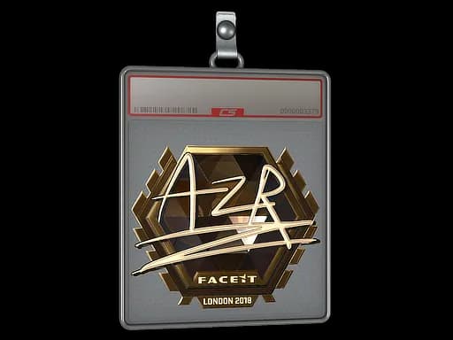 Sticker Slab | AZR (Gold) | London 2018