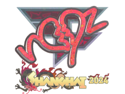 Sticker | ropz (Holo) | Shanghai 2024