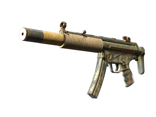 MP5-SD | Savannah Halftone (Battle-Scarred)