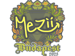 Sticker | mezii | Budapest 2025