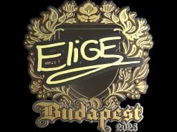 Sticker | EliGE (Gold) | Budapest 2025