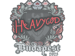 Sticker | Heavygod | Budapest 2025