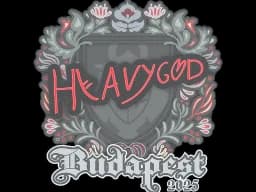 Sticker | Heavygod | Budapest 2025