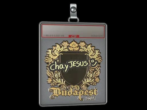 Sticker Slab | chayJESUS (Gold) | Budapest 2025