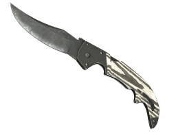 ★ StatTrak™ Falchion Knife | Black Laminate (Field-Tested)