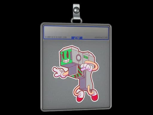 Sticker Slab | Retro Zeus