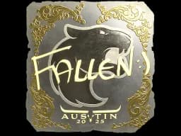 Sticker | FalleN (Gold) | Austin 2025