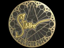 Sticker | Staehr (Gold) | Cologne 2026