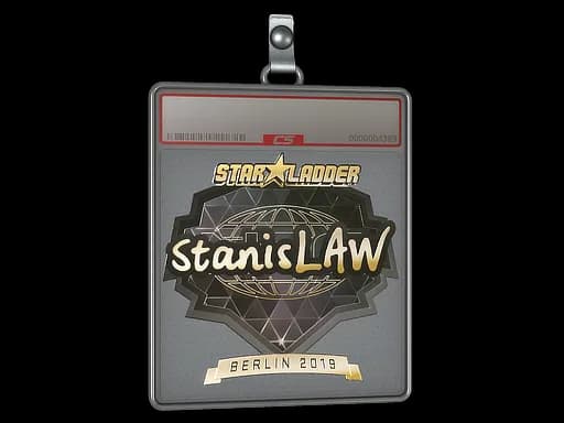 Sticker Slab | stanislaw (Gold) | Berlin 2019