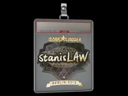 Sticker Slab | stanislaw (Gold) | Berlin 2019