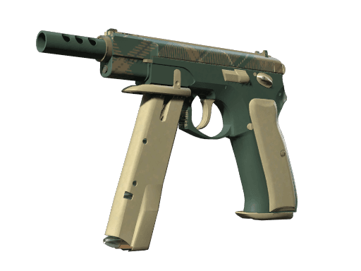 CZ75-Auto | Green Plaid (Factory New)