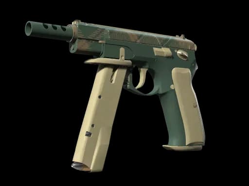 CZ75-Auto | Green Plaid (Factory New)