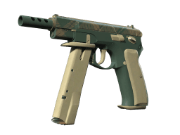 CZ75-Auto | Green Plaid (Factory New)