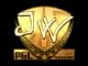Sticker | JW (Gold) | Krakow 2017 CS2 skin