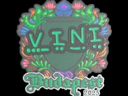 Sticker | VINI (Embroidered) | Budapest 2025