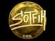 Sticker | S0tF1k (Gold) | Katowice 2019 CS2 skin