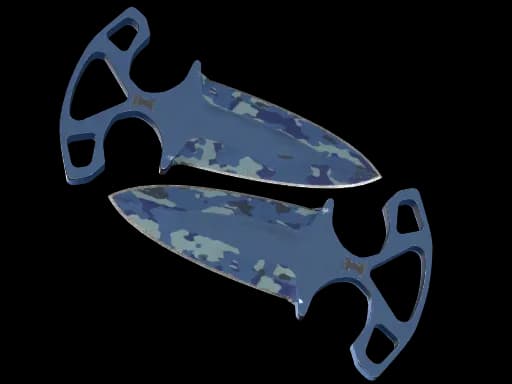 ★ Shadow Daggers | Bright Water (Well-Worn)