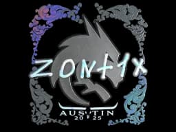 Sticker | zont1x (Holo) | Austin 2025