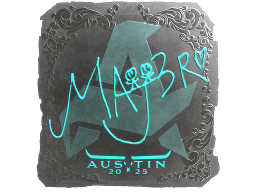 Sticker | MAJ3R (Foil) | Austin 2025
