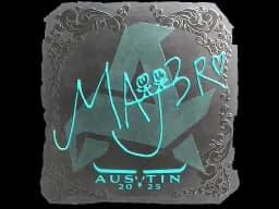 Sticker | MAJ3R (Foil) | Austin 2025