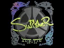 Sticker | Swisher (Holo) | Austin 2025