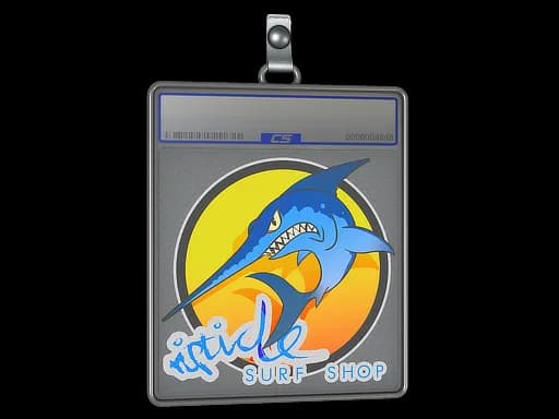 Sticker Slab | Ocean Sunset Stabbyfish