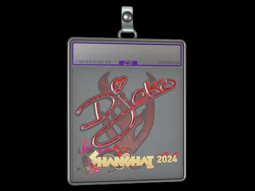 Sticker Slab | Djoko (Glitter) | Shanghai 2024